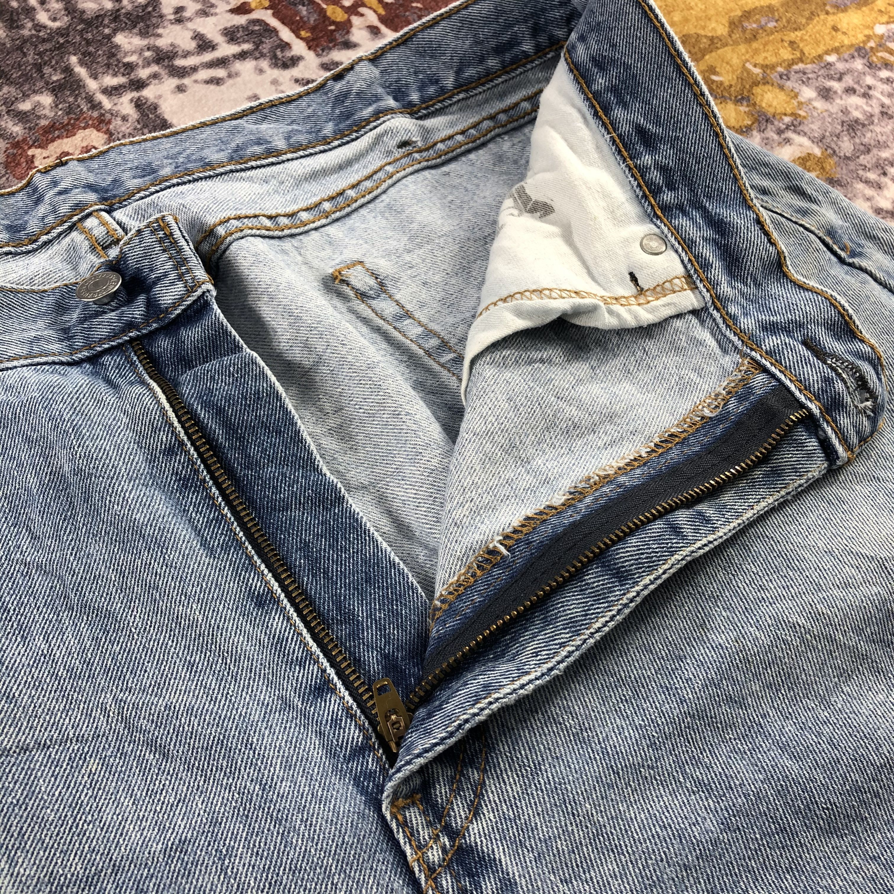 Levi's × Vintage Vintage Blue Wash Levis 505 Jeans-JM3109 Size US 40 / EU 56 - 9 Thumbnail