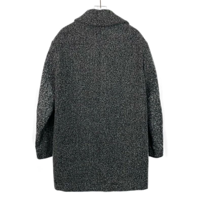 Kenzo KENZO Dark grey wool lapel double-breasted coat Size XS / US 0-2 / IT 36-38 - 2 Thumbnail