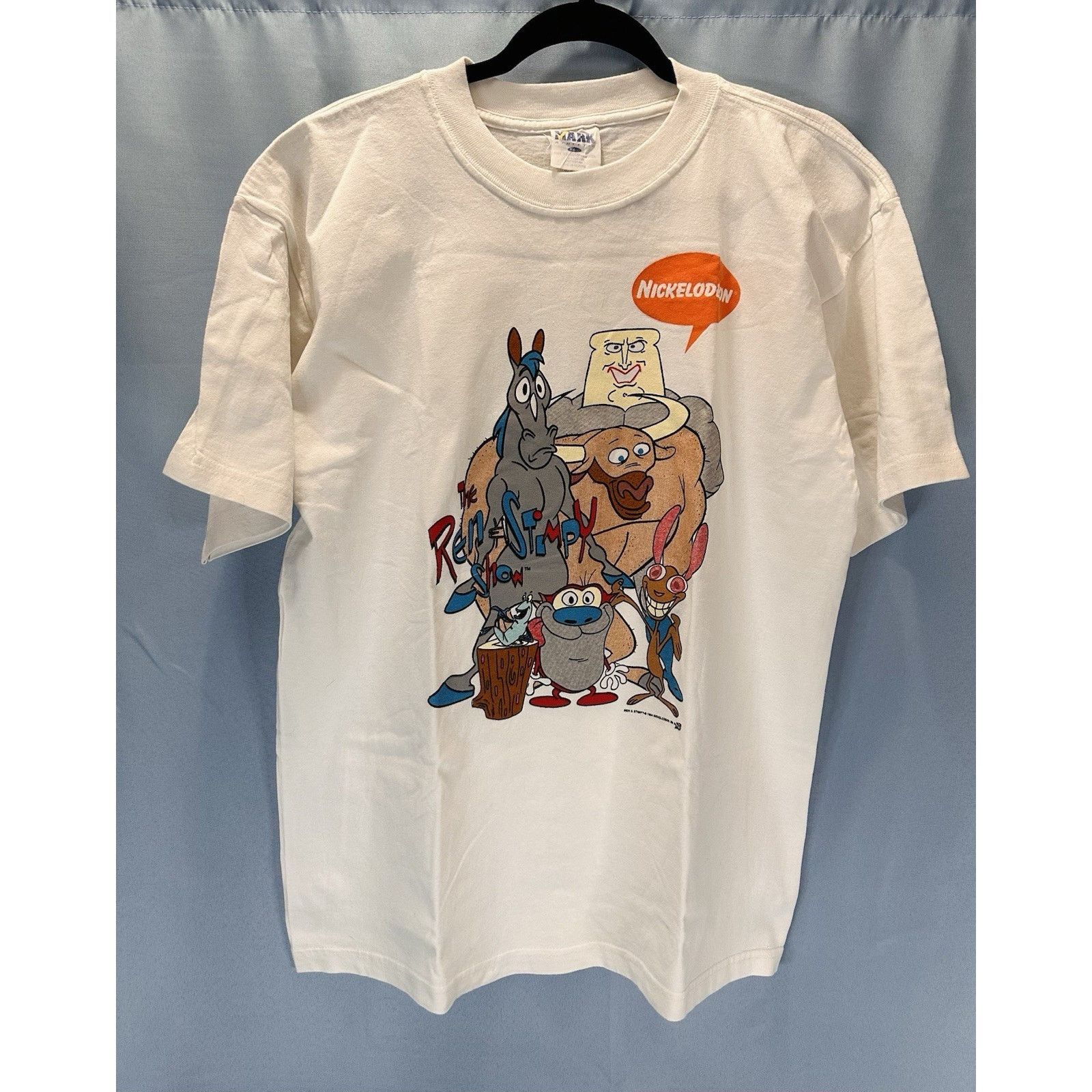 Other 1994 Ren & Stimpy Comic Images “Happy Happy Joy Joy” Tee Size US L / EU 52-54 / 3 - 9 Thumbnail