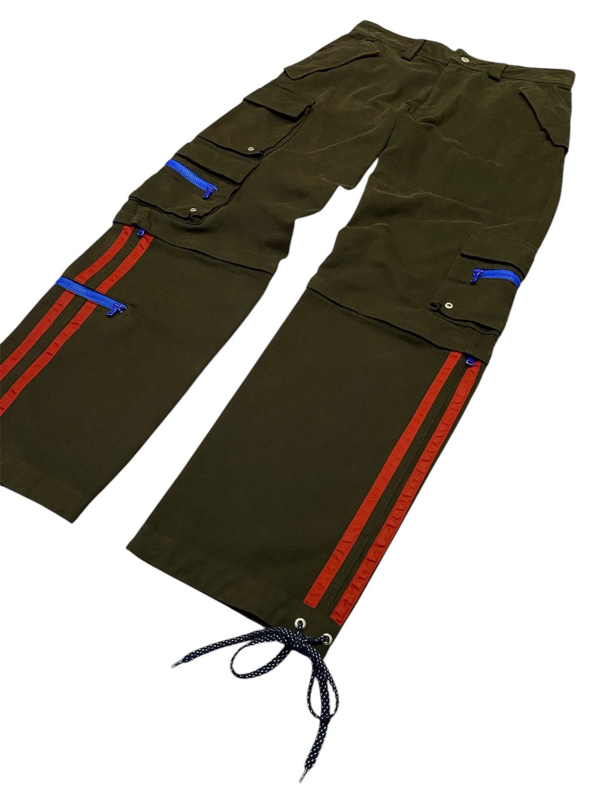 Dolce & Gabbana Dolce & Gabbana Corduroy Multi Pocket 2Way Pants Size US 33 - 24 Thumbnail