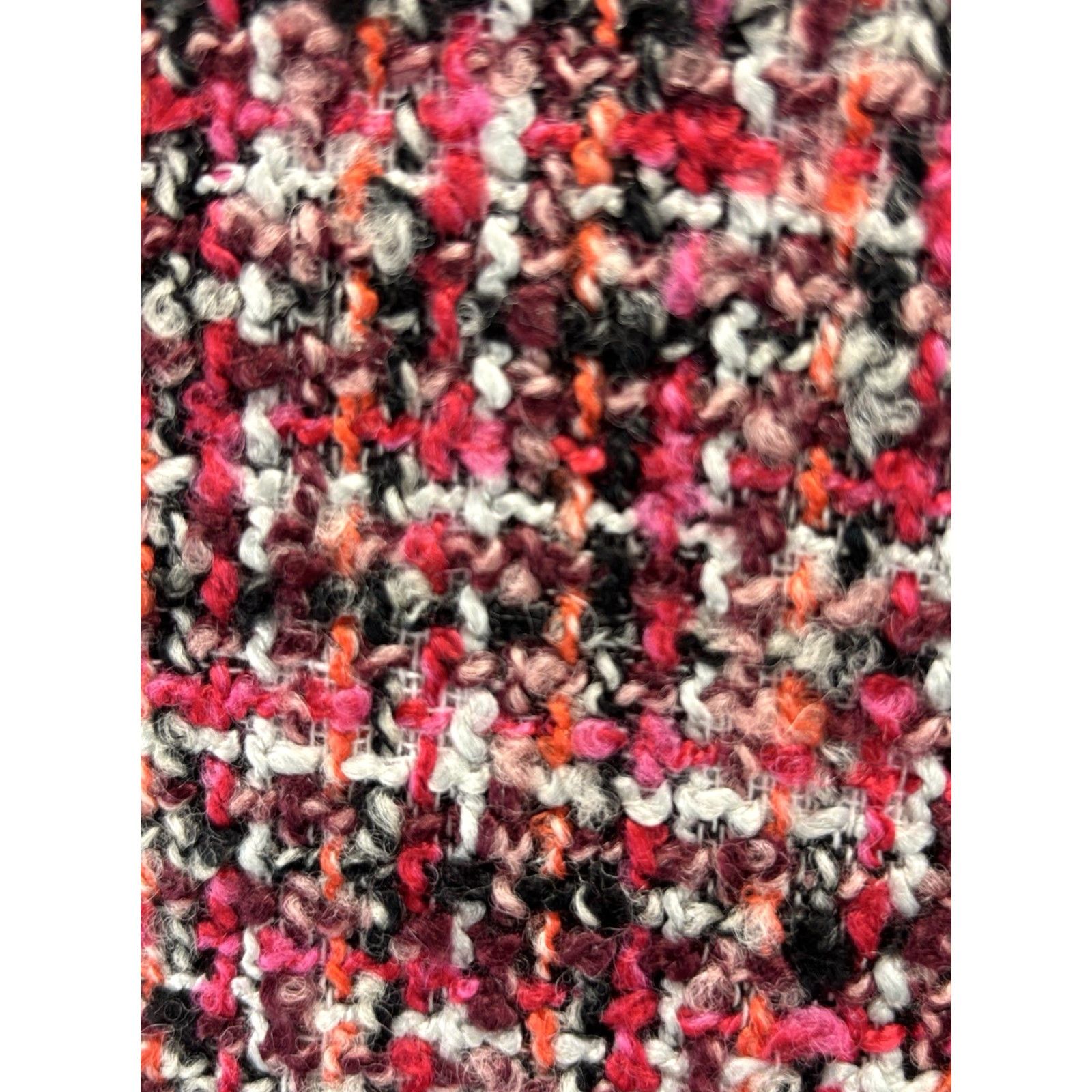 Talbots Talbots Pinewood Tweed Coat Sz 12 Multicolor Lined Fringe Academia Classic Womens Size XL / US 12-14 / IT 48-50 - 7 Thumbnail