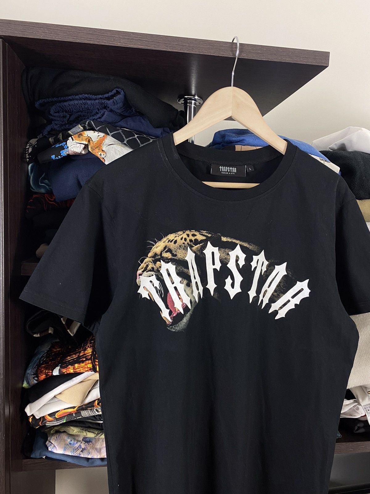 Trapstar London Trapstar Y2K Tee Black Tiger Logo Size US L / EU 52-54 / 3 - 2 Thumbnail