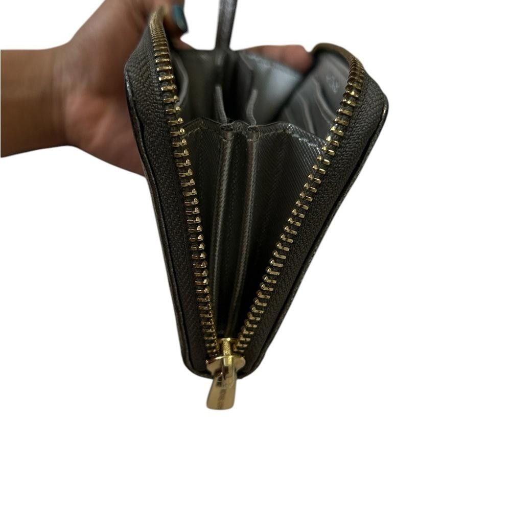 Designer Michael Kors Metallic Zip-Around Wallet Size ONE SIZE - 5 Thumbnail