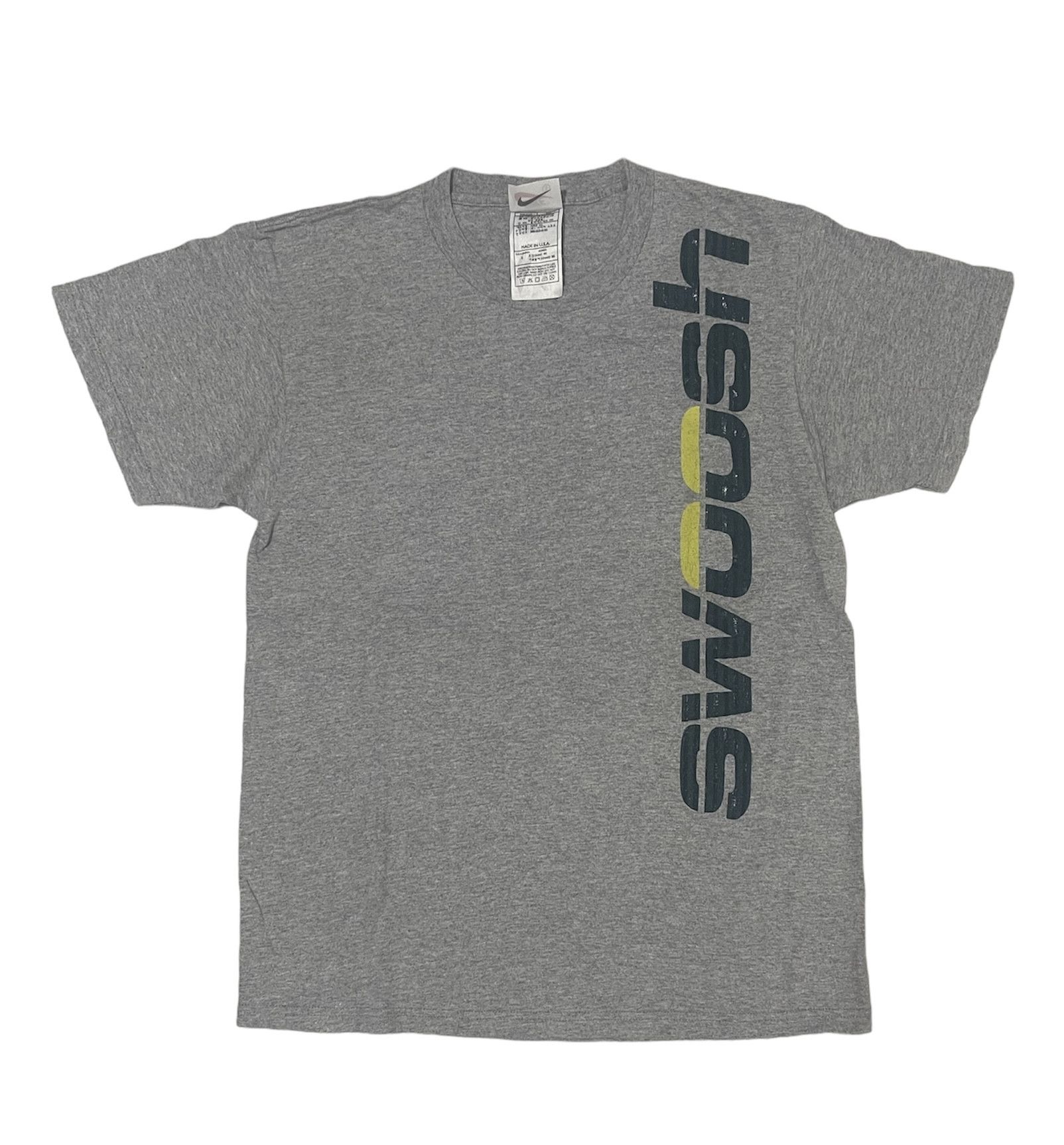 Nike Vintage Nike Swoosh T-Shirt Size US S / EU 44-46 / 1 - 1 Thumbnail