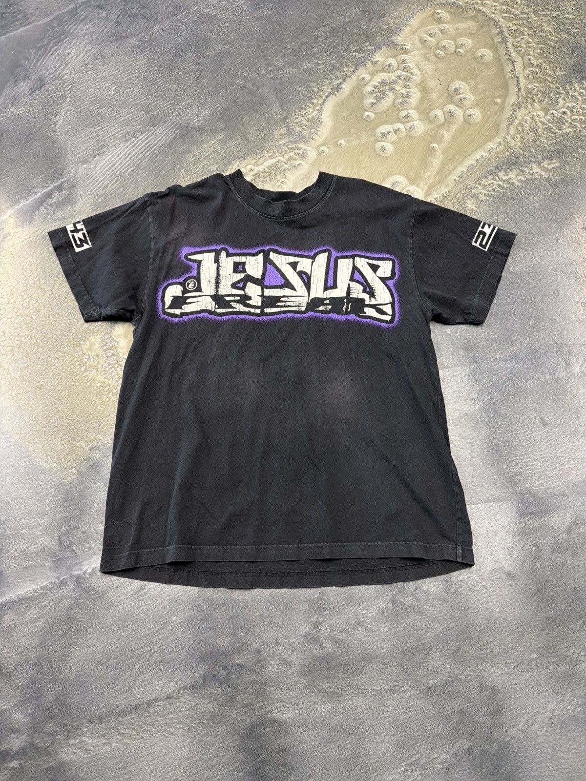 HELLSTAR HELLSTAR Jesus Freak T-Shirt Black Size US M / EU 48-50 / 2 - 1 Thumbnail