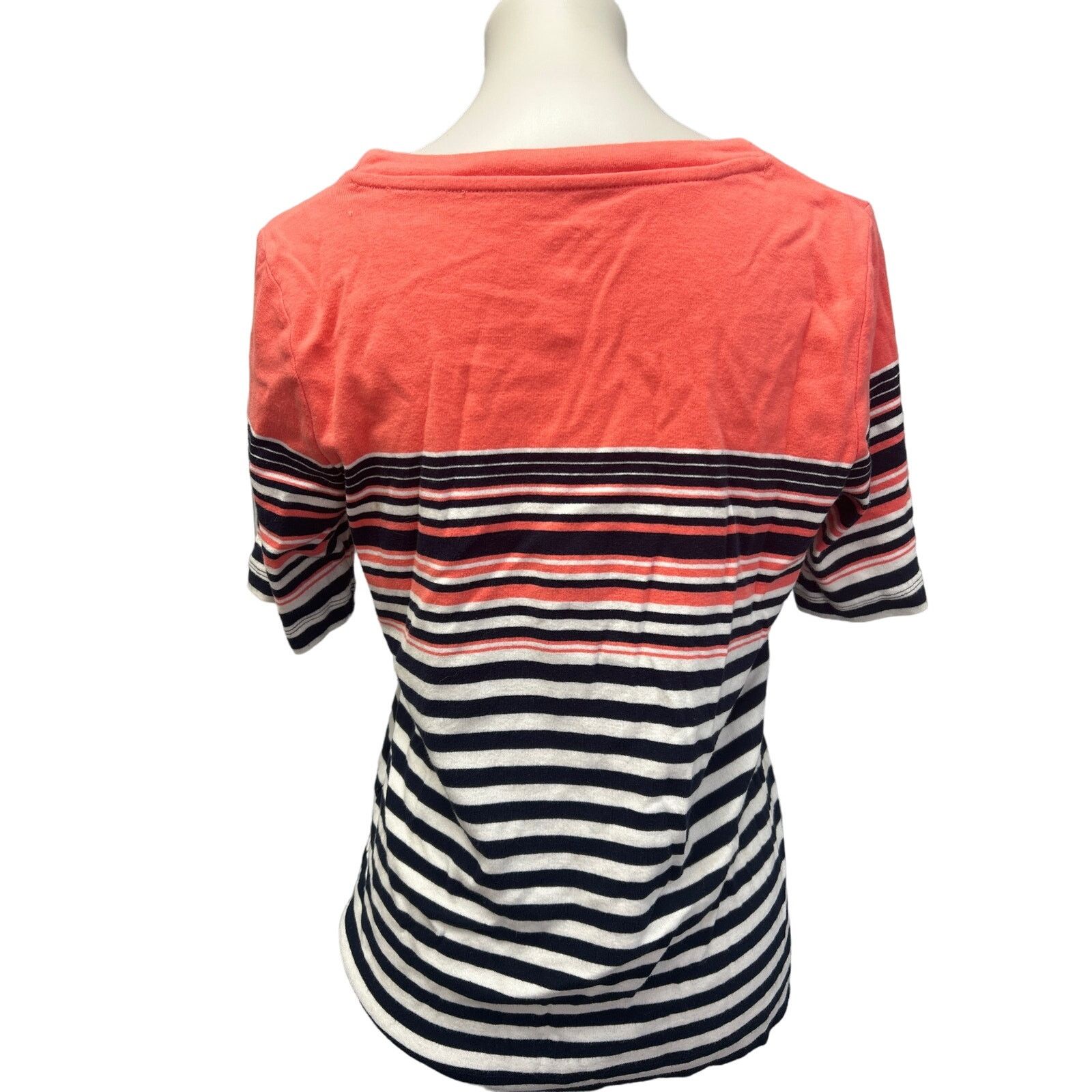 Mossimo 3 Mossimo Womens Large Cotton Blend Tee Shirt Blouses Size L / US 10 / IT 46 - 3 Thumbnail