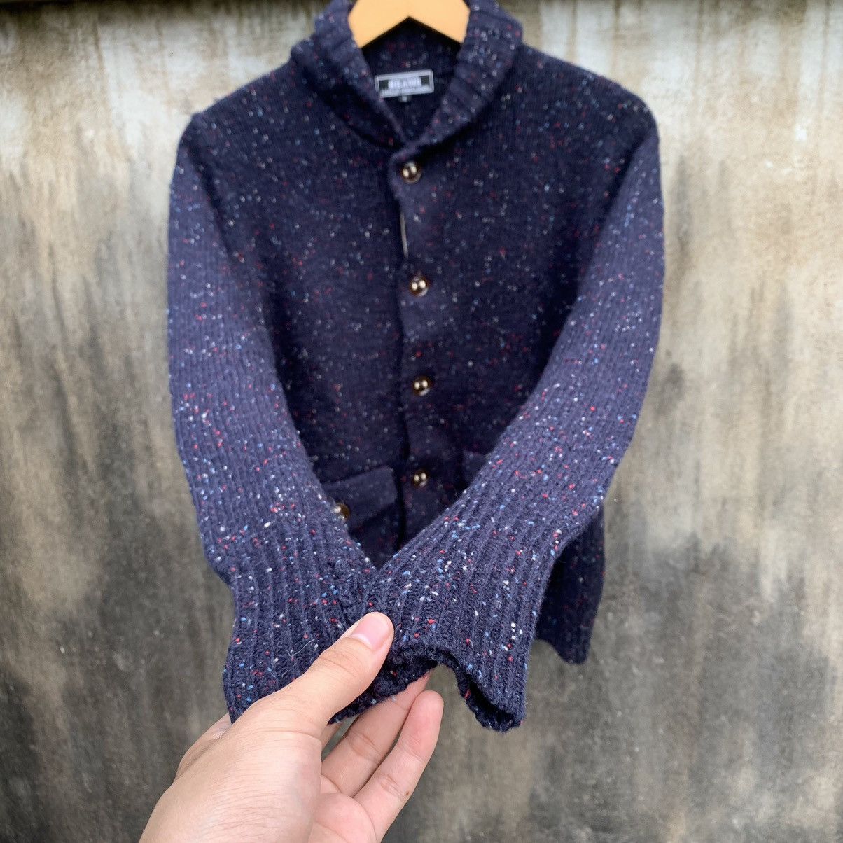 Beauty Beast JAPANESE KNIT CARDIGAN SHAWL COLLAR BEAMS IFSIXWASNINE LGB Size US S / EU 44-46 / 1 - 5 Thumbnail