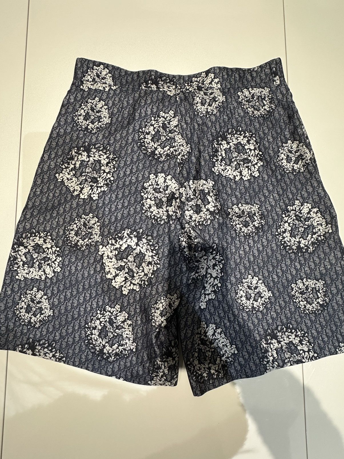 DENIM TEARS × Dior Dior x Denim Tears Silk Bermuda Jean Short Size US 31 - 2 Thumbnail