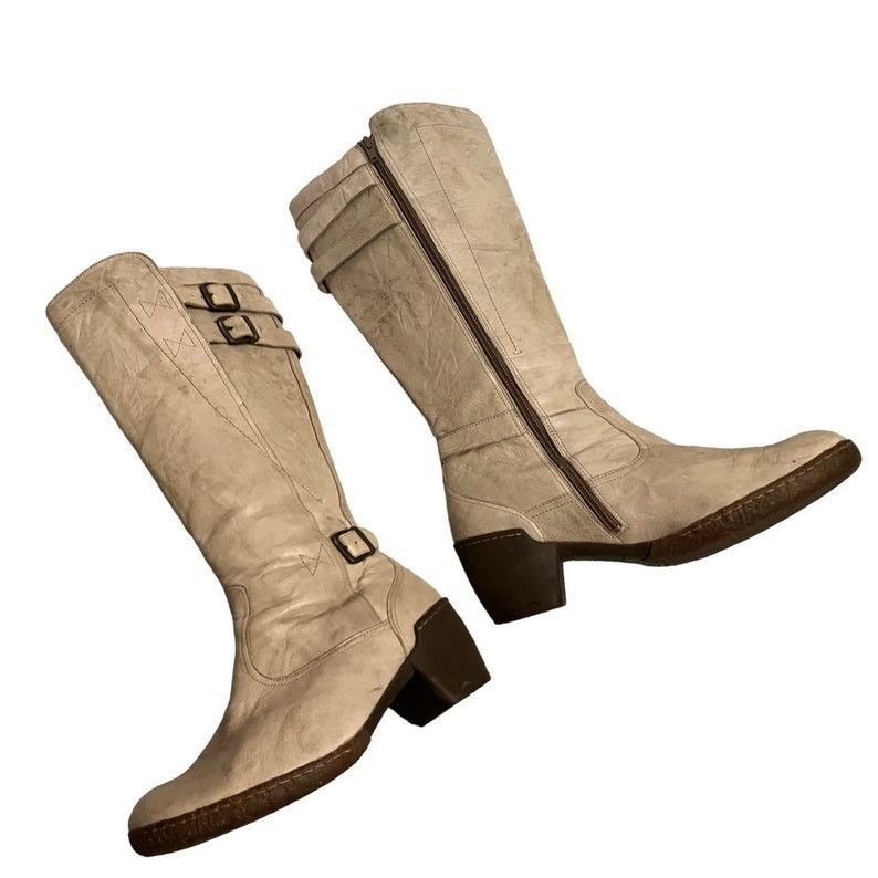 Japanese Brand × Vintage Ultra rare Mostro leather boots y2k vintage Size US 9 / IT 39 - 6 Thumbnail