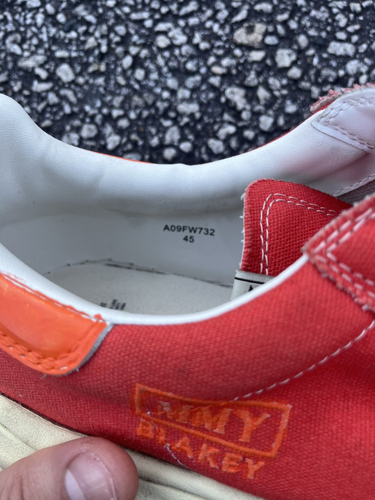Japanese Brand × Maison MIHARA YASUHIRO Maison Mihara Yasuhiro Hank OG Sole Canvas Low Size US 12 / EU 45 - 6 Thumbnail