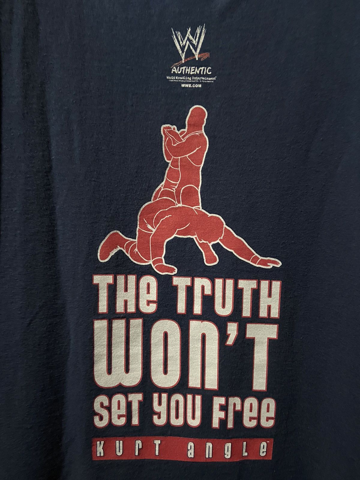 WWE Vintage WWE Kurt Angle Submit t-shirt size M Size US M / EU 48-50 / 2 - 7 Thumbnail