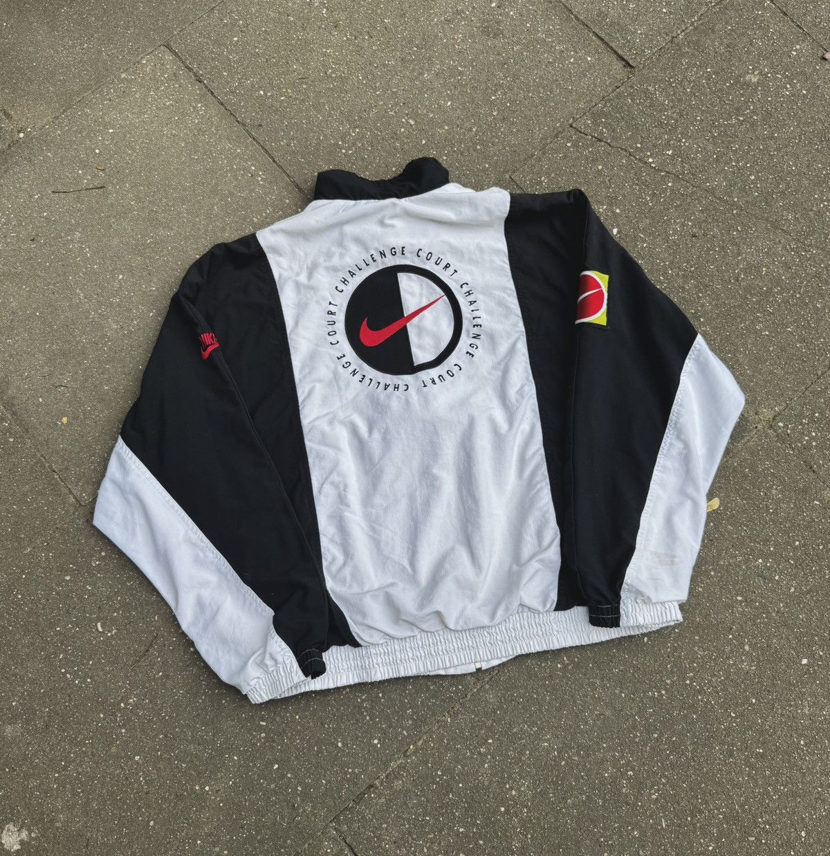Vintage Nike Challenge Court Jacket Andre Agassi Windbreaker