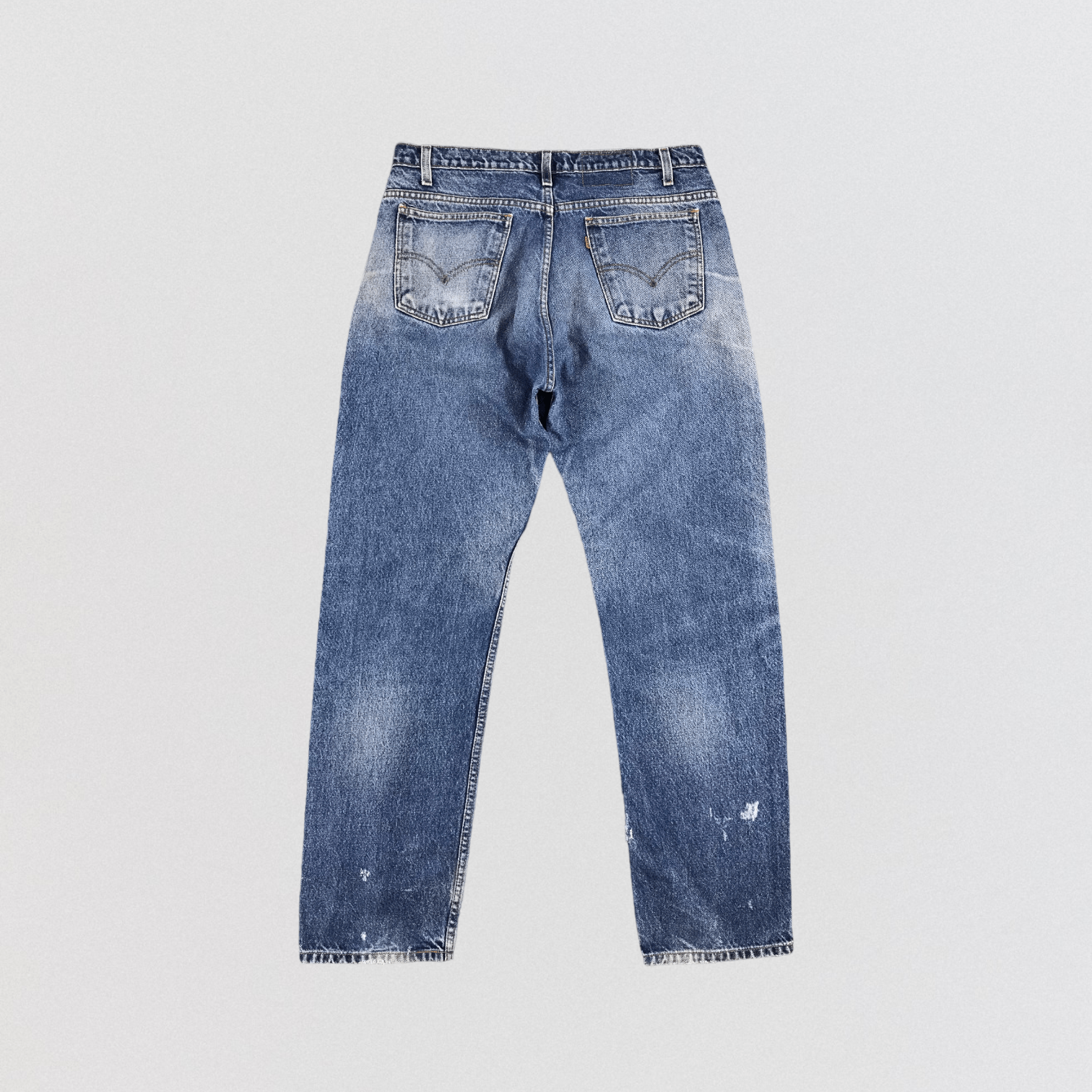 Levi's × Vintage 90s Vintage Levis 505 Orange Tab Jeans-JM1773 Size US 35 - 2 Thumbnail