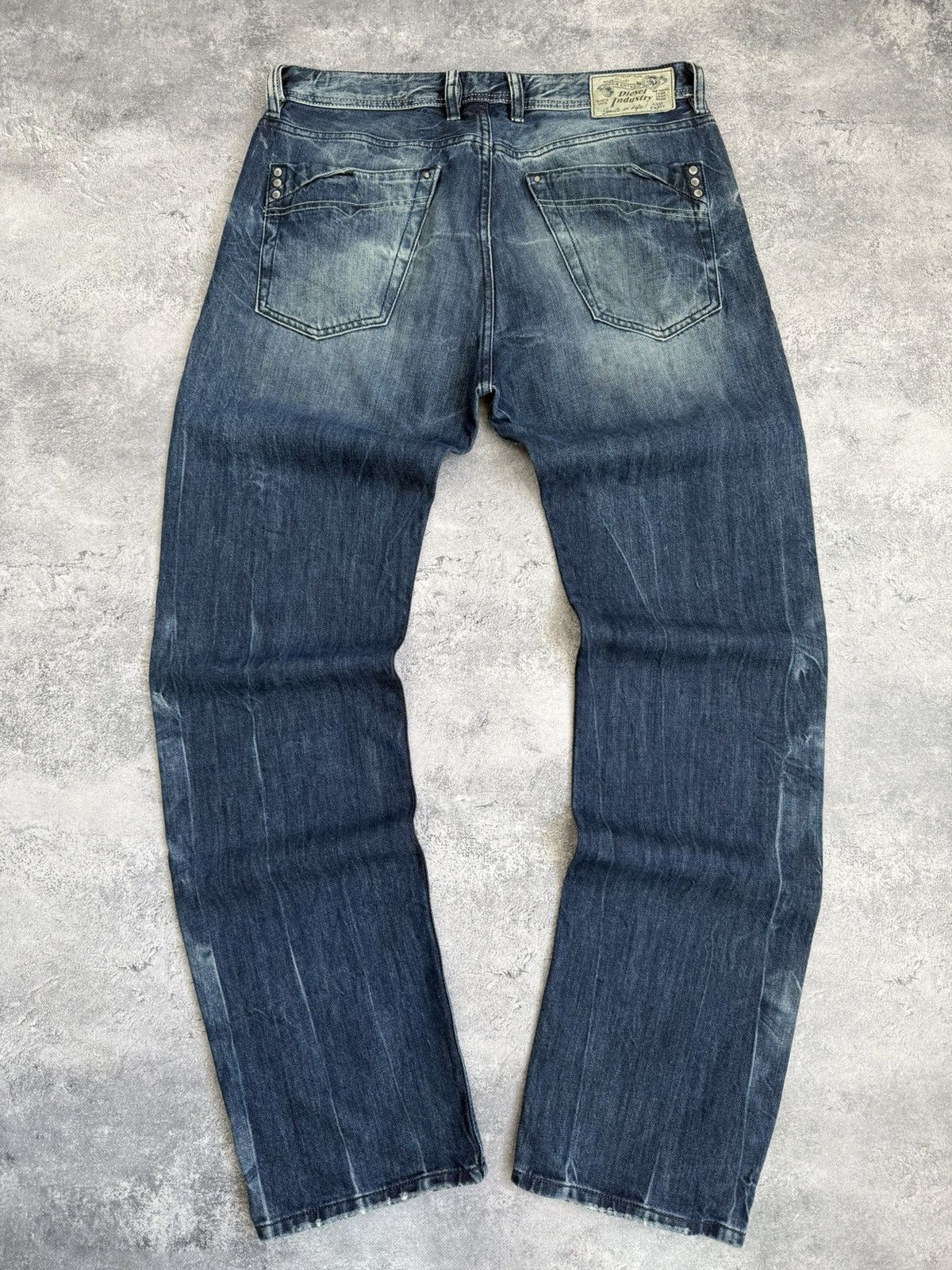 Diesel Vintage Diesel Denim Jeans Baggy Flared Bootcut Avant Garde Size US 33 - 18 Thumbnail