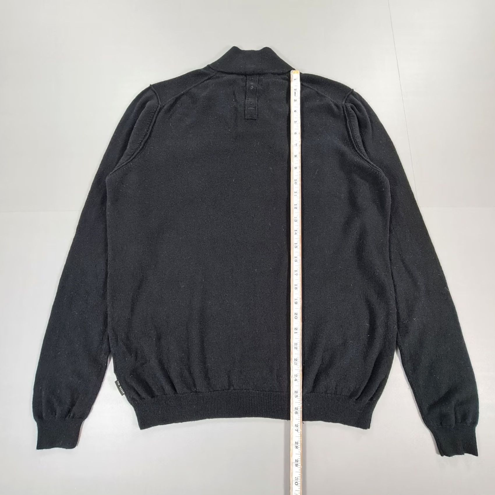Ted Baker Ted Baker Mens Jumper Black XL Wool Cashmere Knit Pullover Size XL Men Knit Pullover Jumper Black Wool Cashmere Ted Baker Mens XL Pullover Size US XL / EU 56 / 4 - 6 Thumbnail