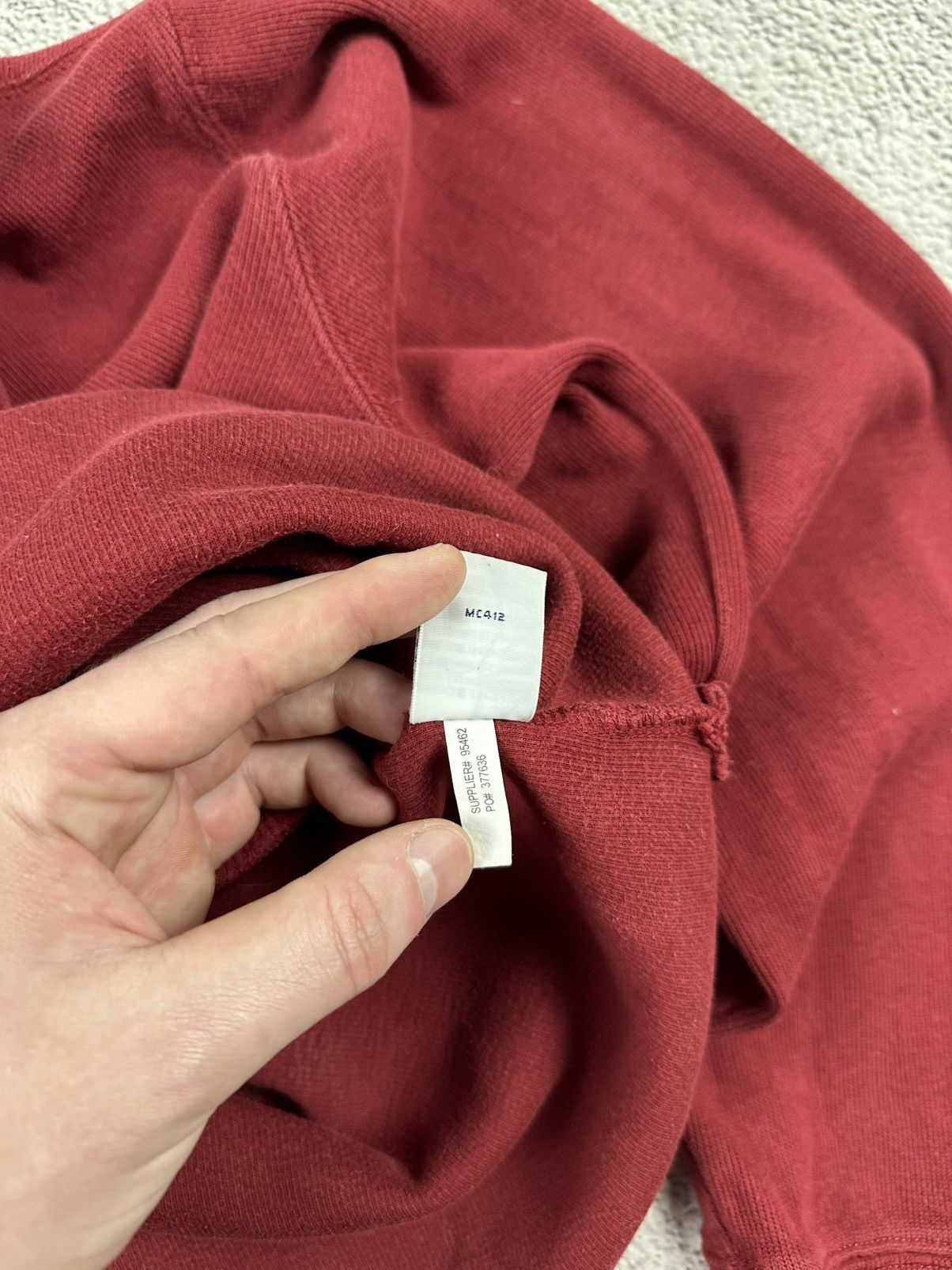 Polo Ralph Lauren Vintage Polo by Ralph Lauren 1/4 Zip Hoodie Knitwear Sweater Size US XL / EU 56 / 4 - 9 Thumbnail