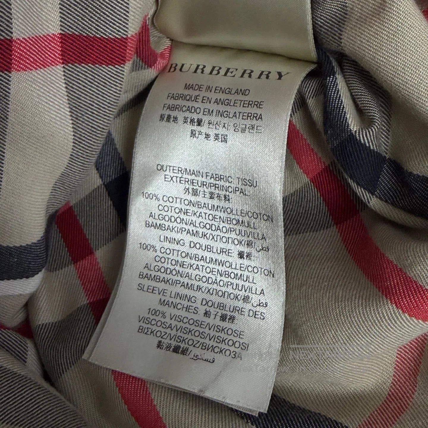 Burberry Burberry Khaki Windbreaker Jacket| Size XS / US 0-2 / IT 36-38 - 5 Thumbnail