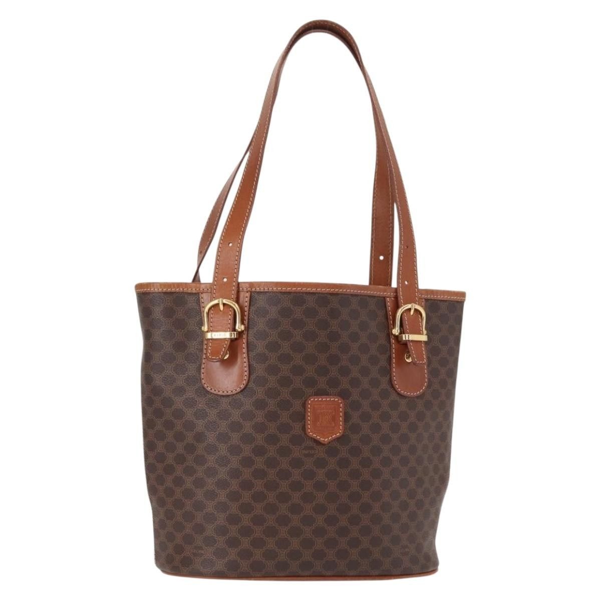 Celine Celine Vintage Macadam Canvas and Leather Size ONE SIZE - 1 Thumbnail