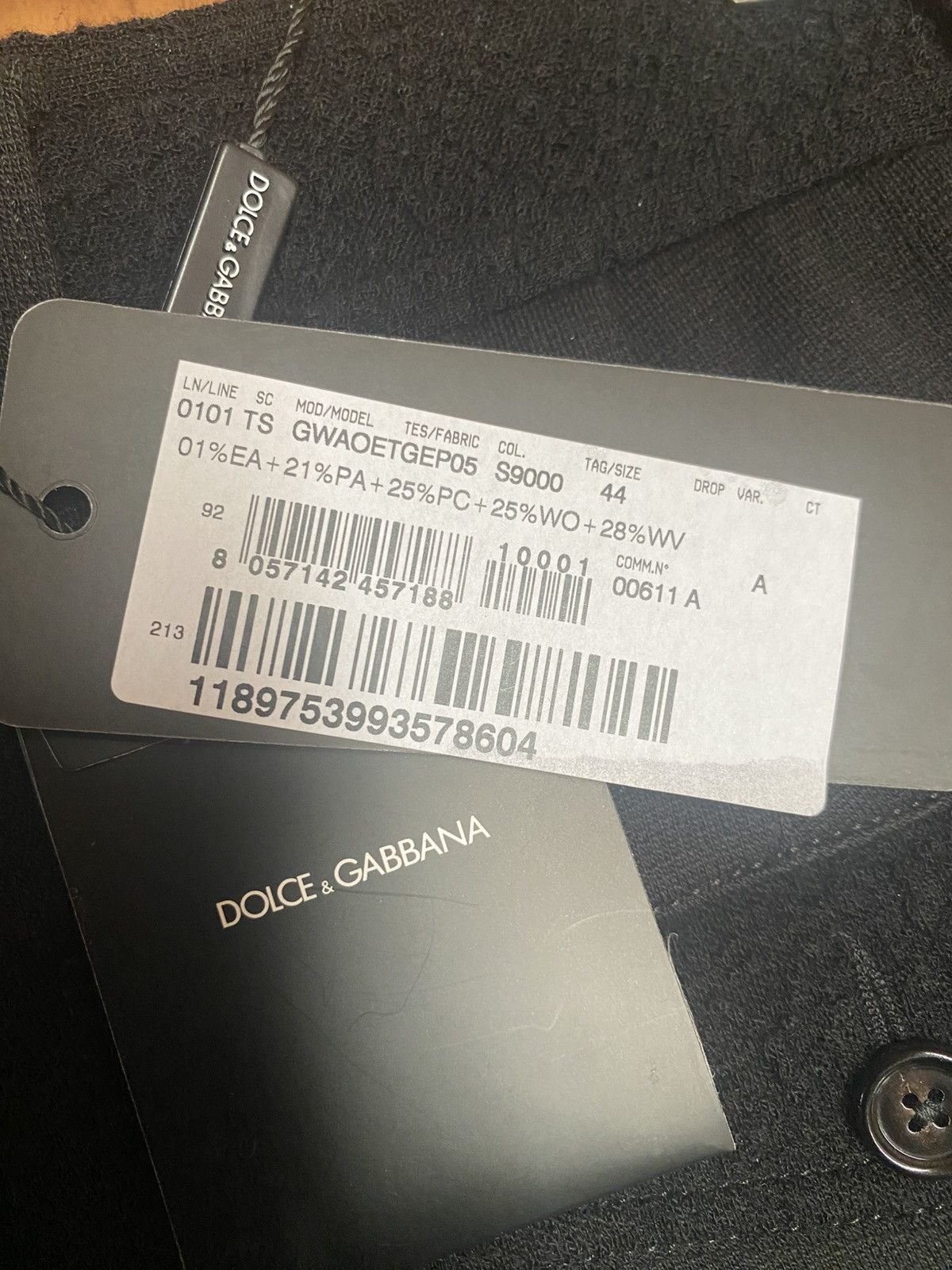 Dolce & Gabbana Dolce & Gabana Cargo Pants BNWT Size US 28 / EU 44 - 12 Thumbnail