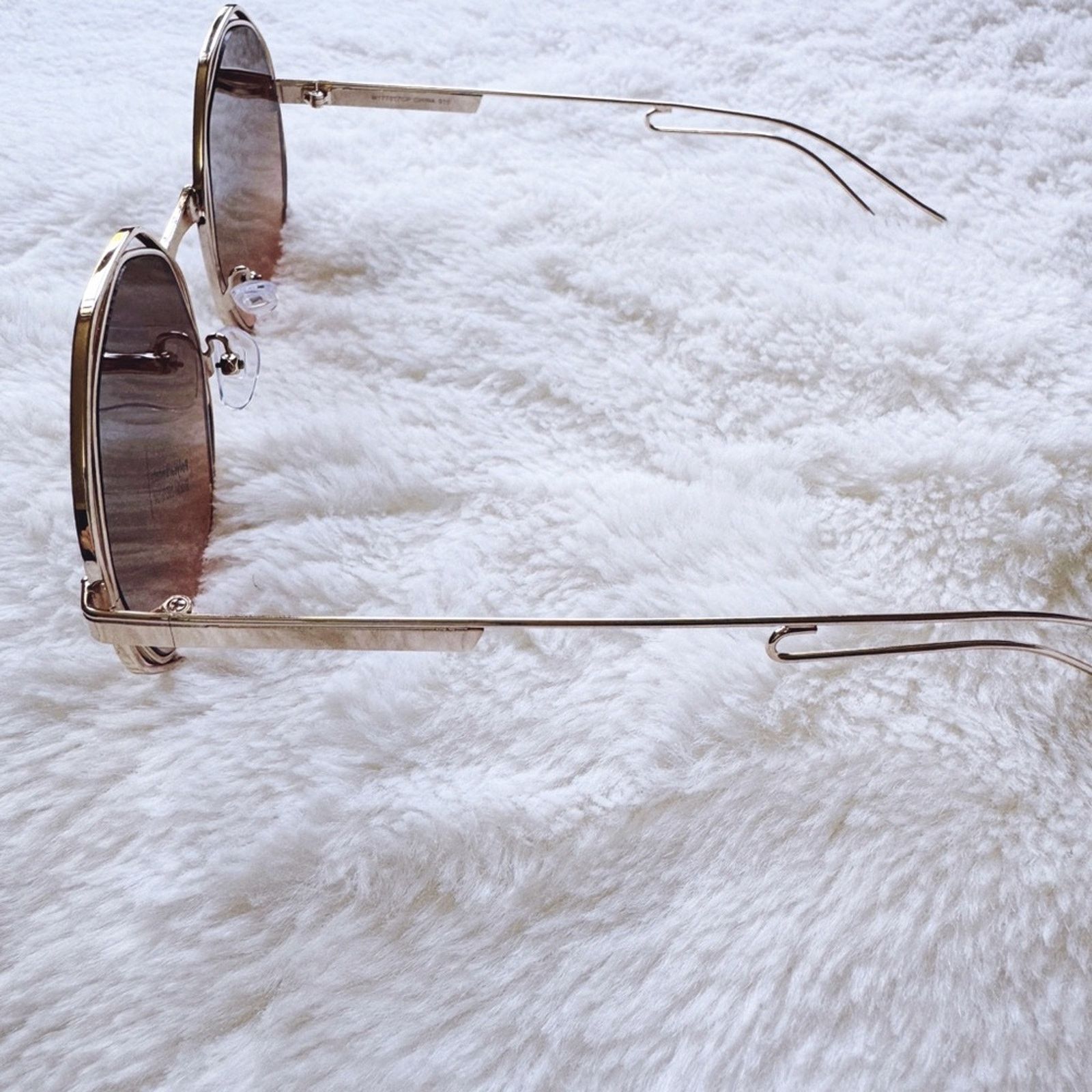 Other Seraphina Brown Geometric Sunglasses Size ONE SIZE - 8 Thumbnail