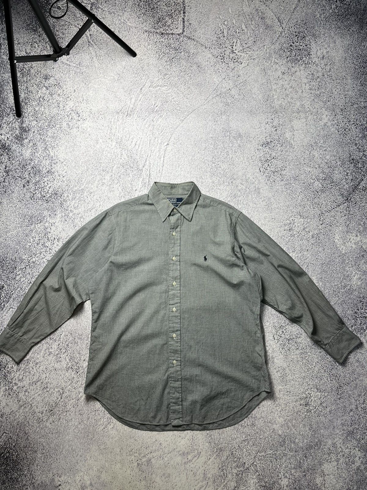 Polo Ralph Lauren Vintage POLO RALPH LAUREN Button Up Shirt 90s Size US L / EU 52-54 / 3 - 1 Thumbnail
