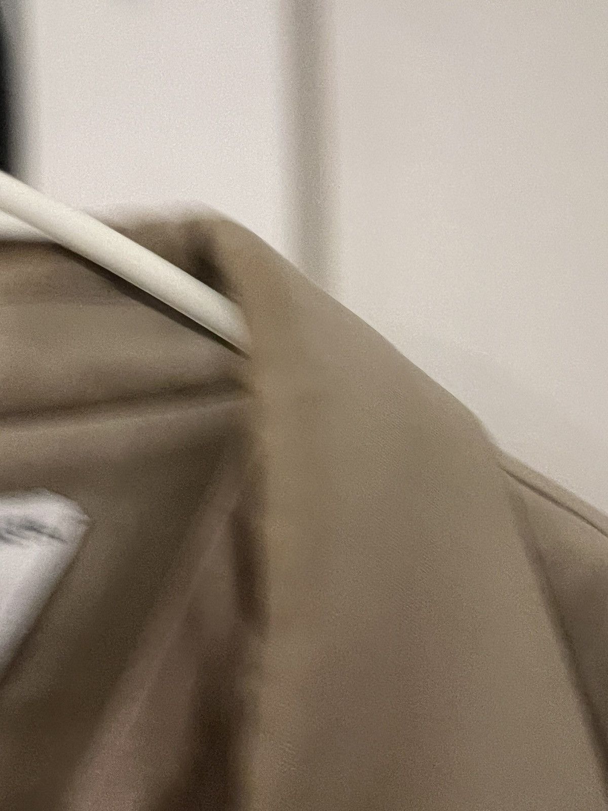 Bottega Veneta Bottega Veneta Cropped Khaki Double Breasted Blazer Size 40S - 4 Thumbnail