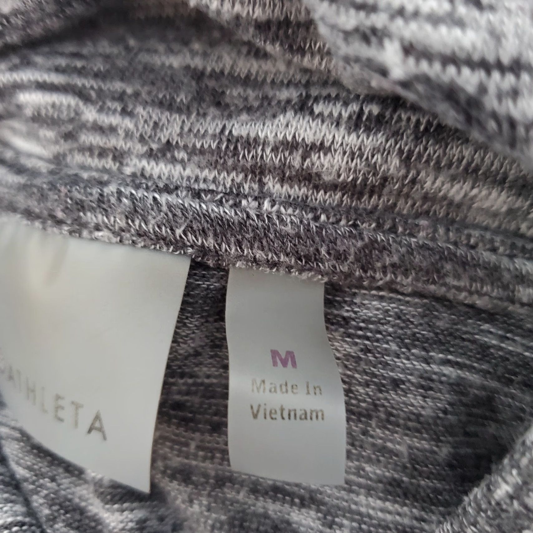 Athleta Athleta Sweatshirt Dress Womens M Gray Hooded Long Sleeve Stretch Casual Active Size M / US 6-8 / IT 42-44 - 4 Thumbnail