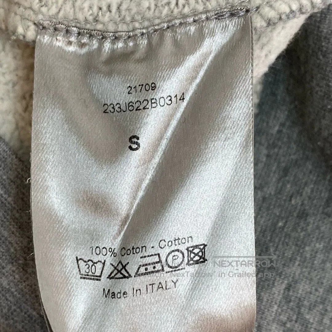 Dior gray embroidered bee hoodie by Dior. Size US S / EU 44-46 / 1 - 4 Thumbnail