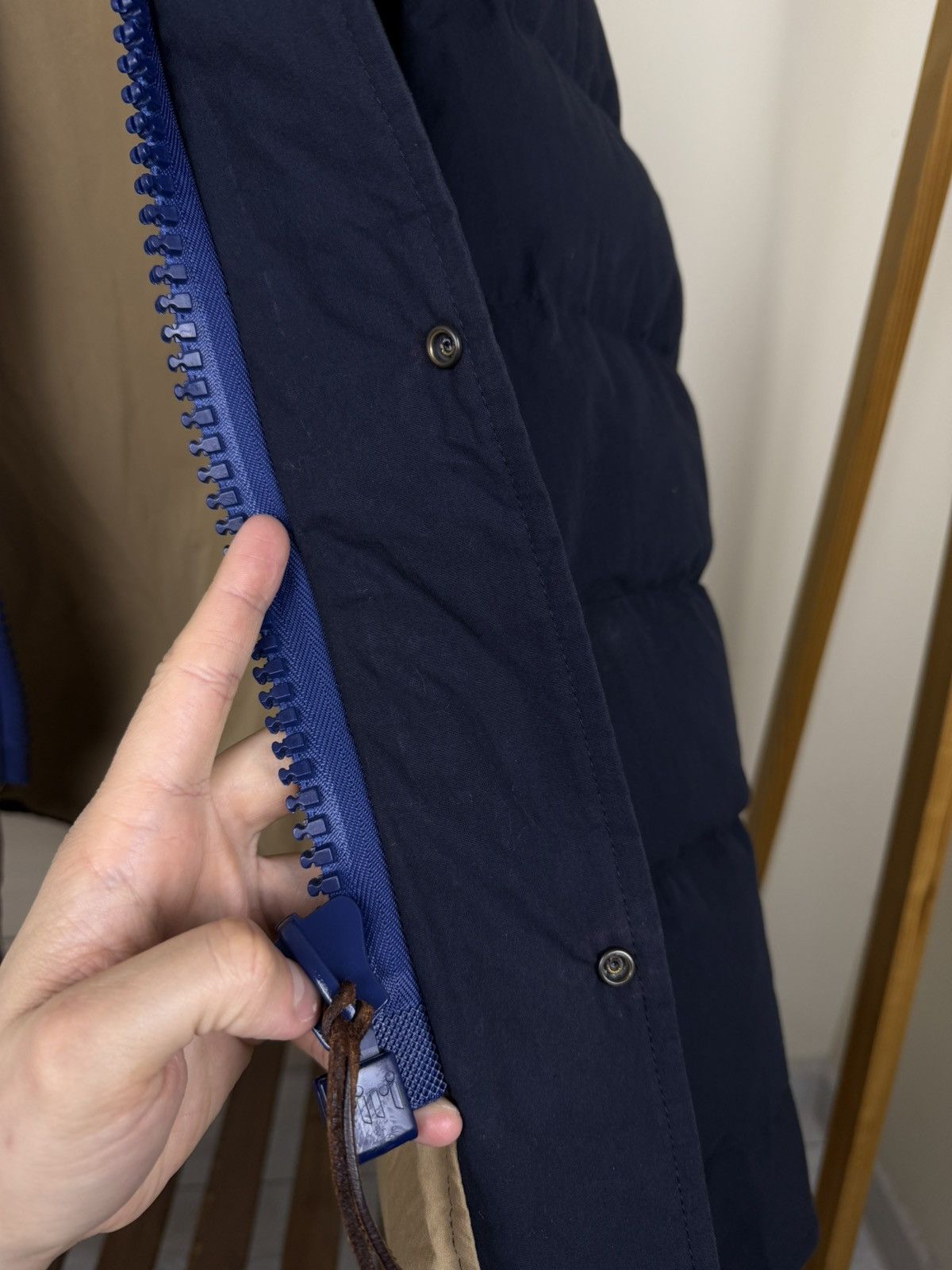 Nigel Cabourn Nigel Cabourn Down Filled Fur Hooded Puffer Jacket Size US L / EU 52-54 / 3 - 18 Thumbnail