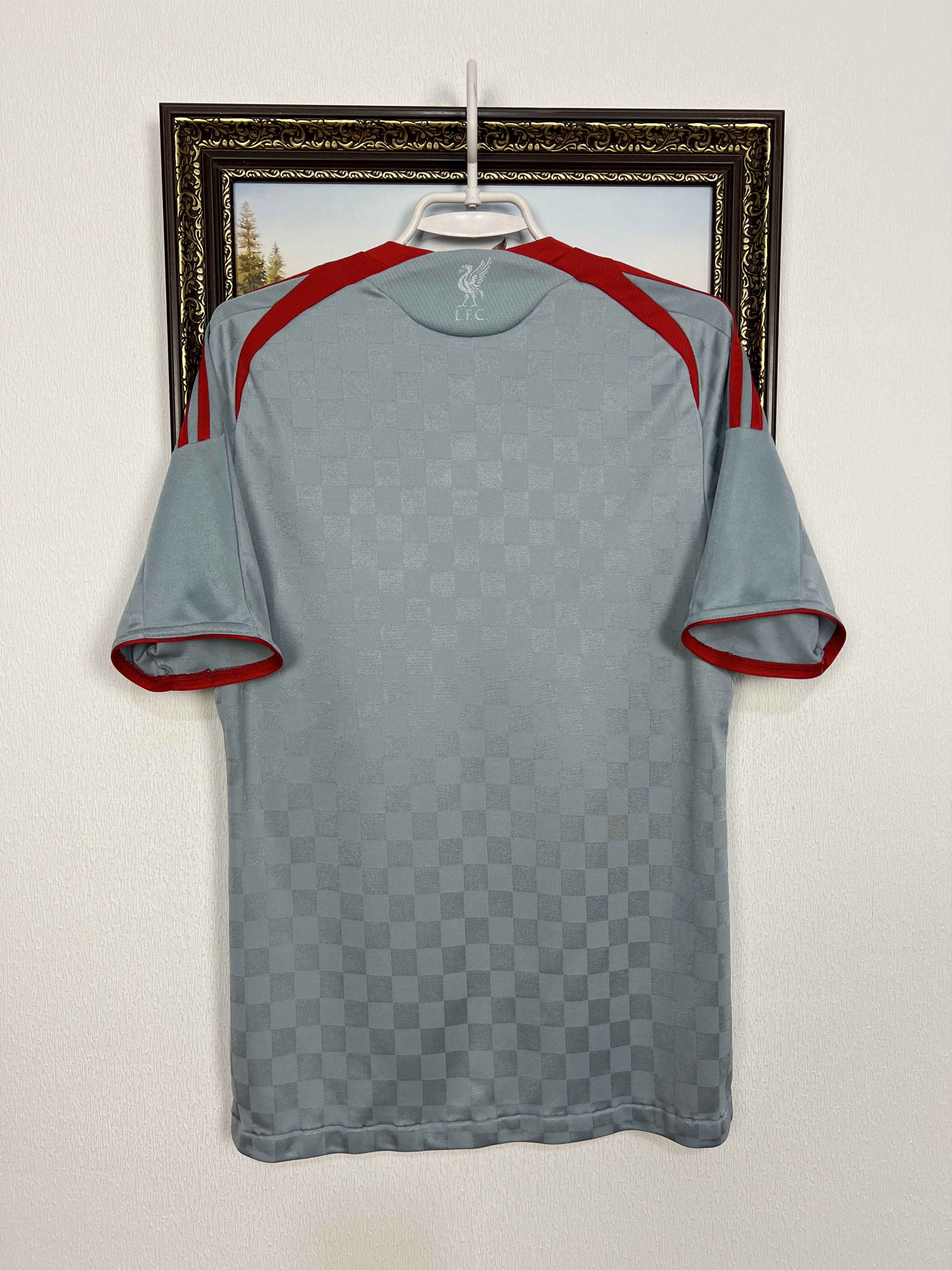 Adidas Liverpool Away football shirt 2008 Soccer Jersey Trikot Size US S / EU 44-46 / 1 - 8 Thumbnail