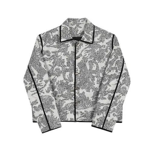 Other Taeko x Eri Texture Embroidery Patterned Jacket Size US XL / EU 56 / 4 - 8 Thumbnail