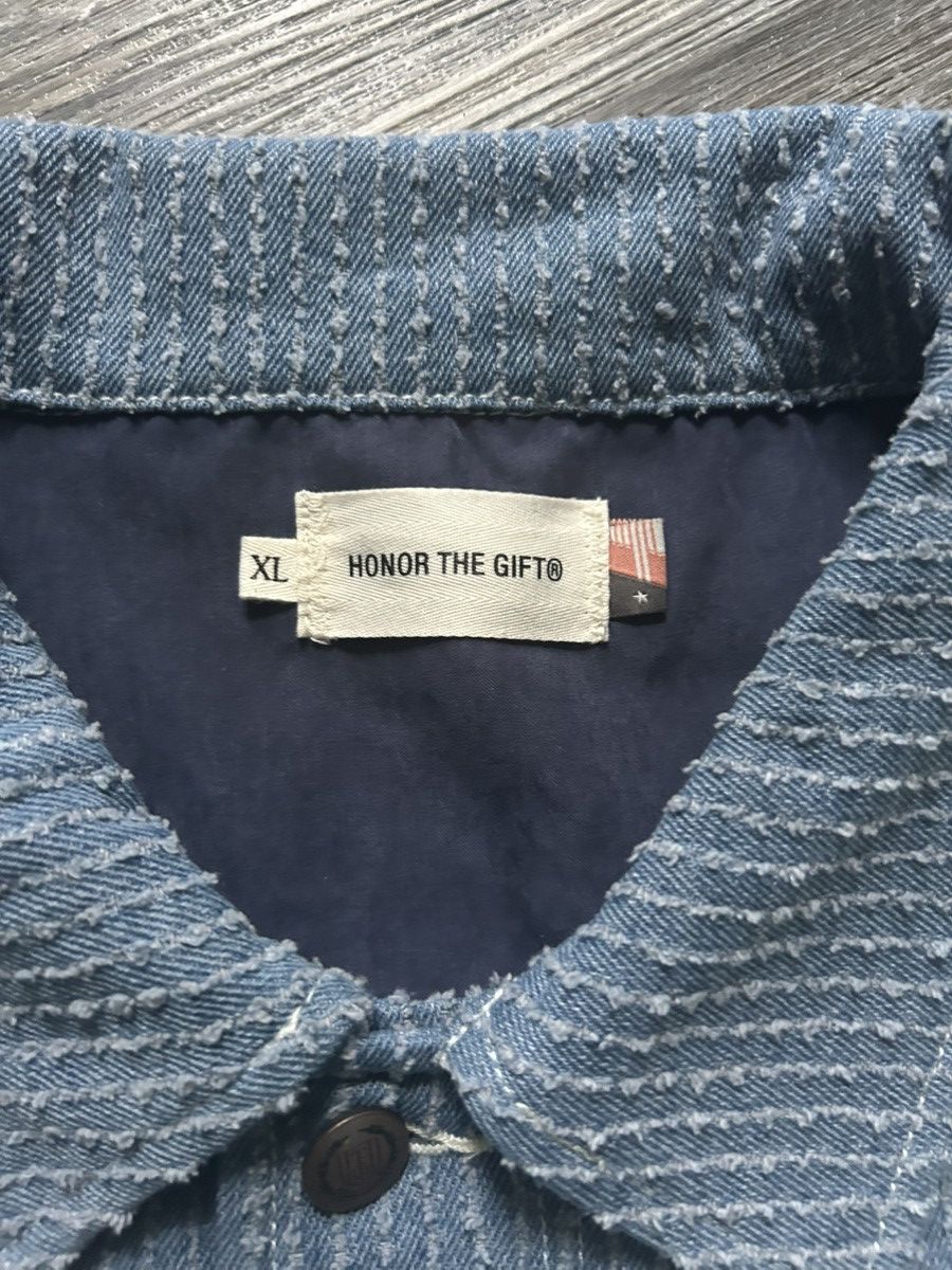 Honor the Gift Honor the Gift Colorblock Trucker Jacket Size US XL / EU 56 / 4 - 5 Thumbnail