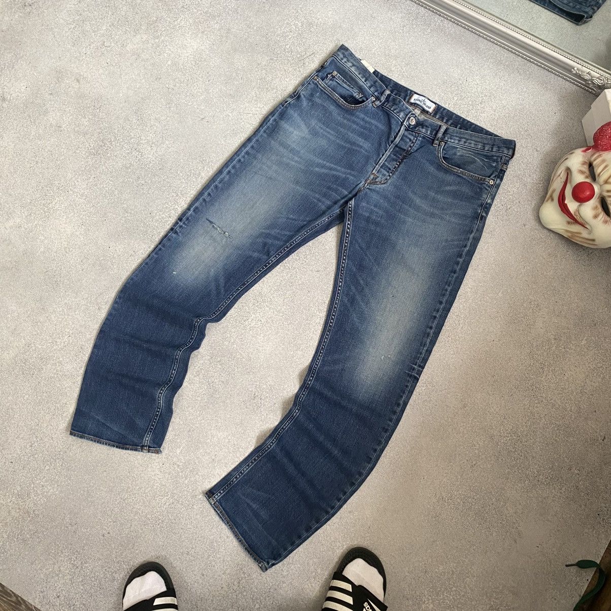 Stone Island Stone Island Jeans Denim Pants Vintage Logo y2k archive Size US 36 / EU 52 - 8 Thumbnail