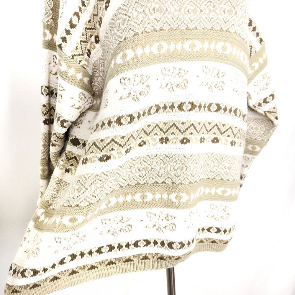 Other Vintage Comfy Neutral Grandma Sweater Ski Winter XL-XXL Size XL / US 12-14 / IT 48-50 - 2 Thumbnail