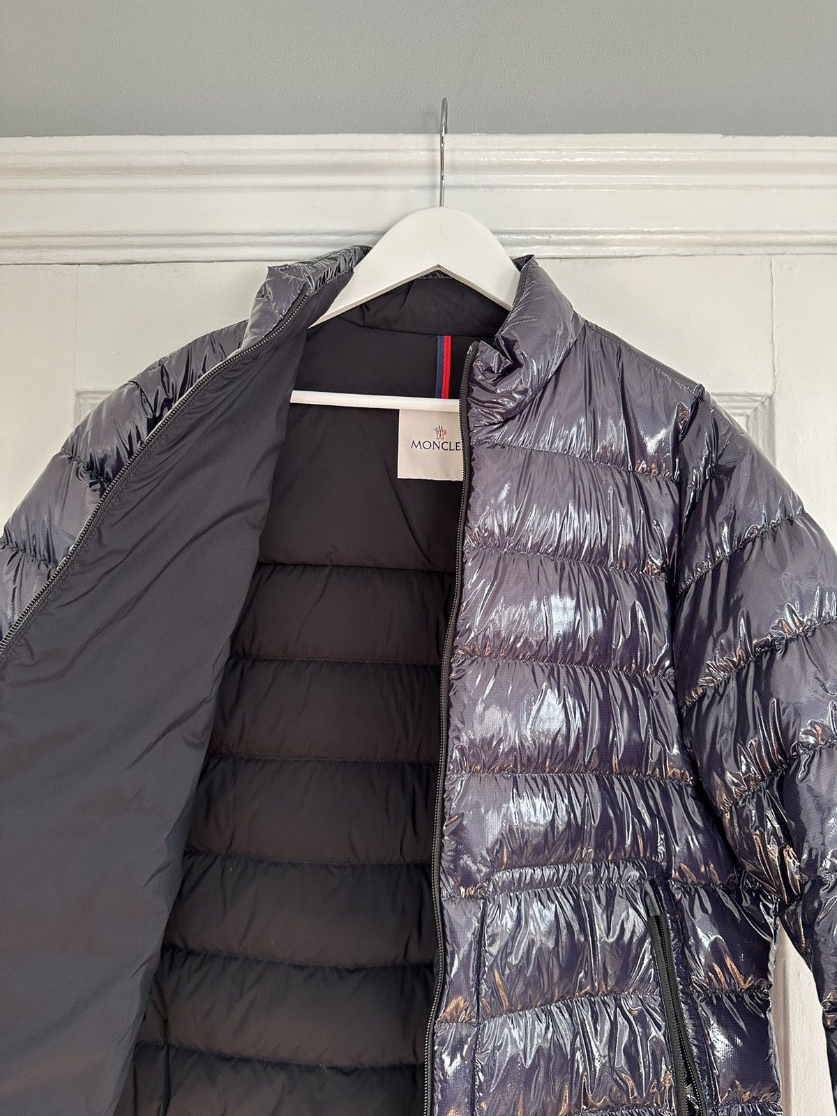 Moncler Navy Moncler Agar Jacket Size US L / EU 52-54 / 3 - 5 Thumbnail
