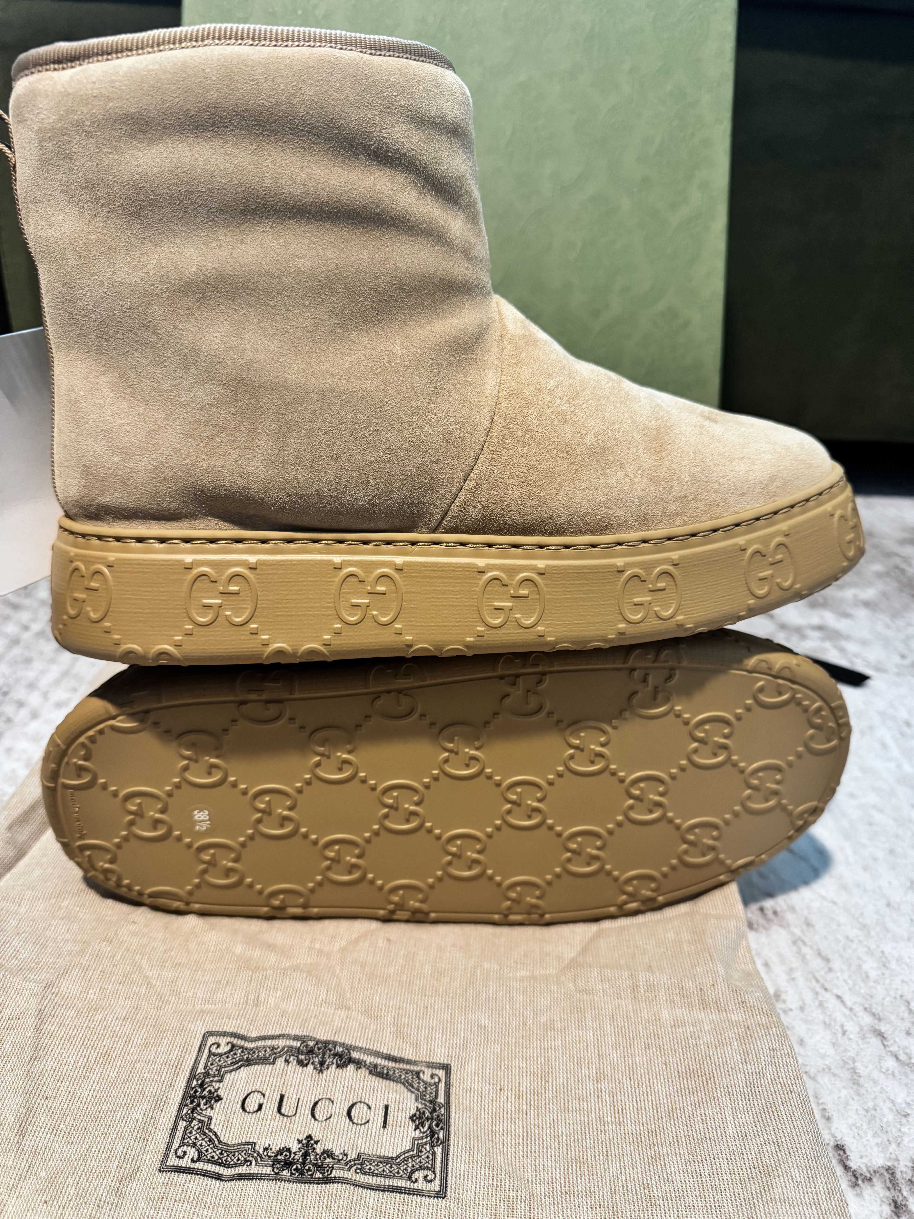 Gucci Gucci GG Fur Lined Boots Size US 8.5 / IT 38.5 - 2 Thumbnail