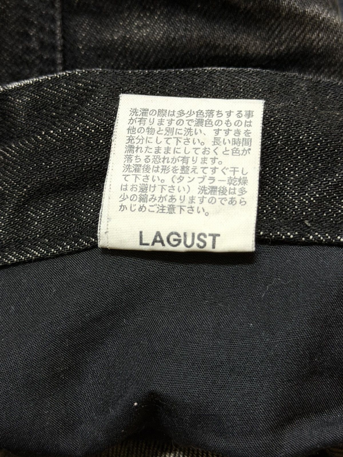 Tornado Mart Vintage Lagust Faded Wash Clawmark Whisker Distressed Flare Size US 31 - 11 Thumbnail