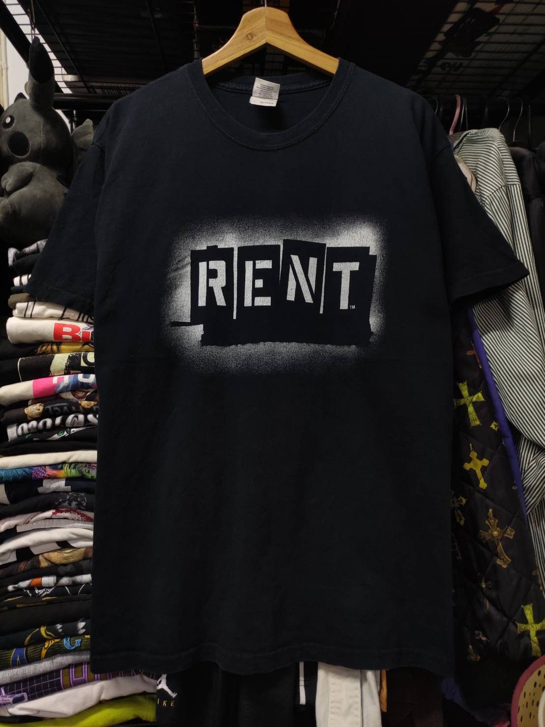 Band Tees Vtg 00's RENT Broadway Musical Promo T-Shirt Size US L / EU 52-54 / 3 - 2 Thumbnail