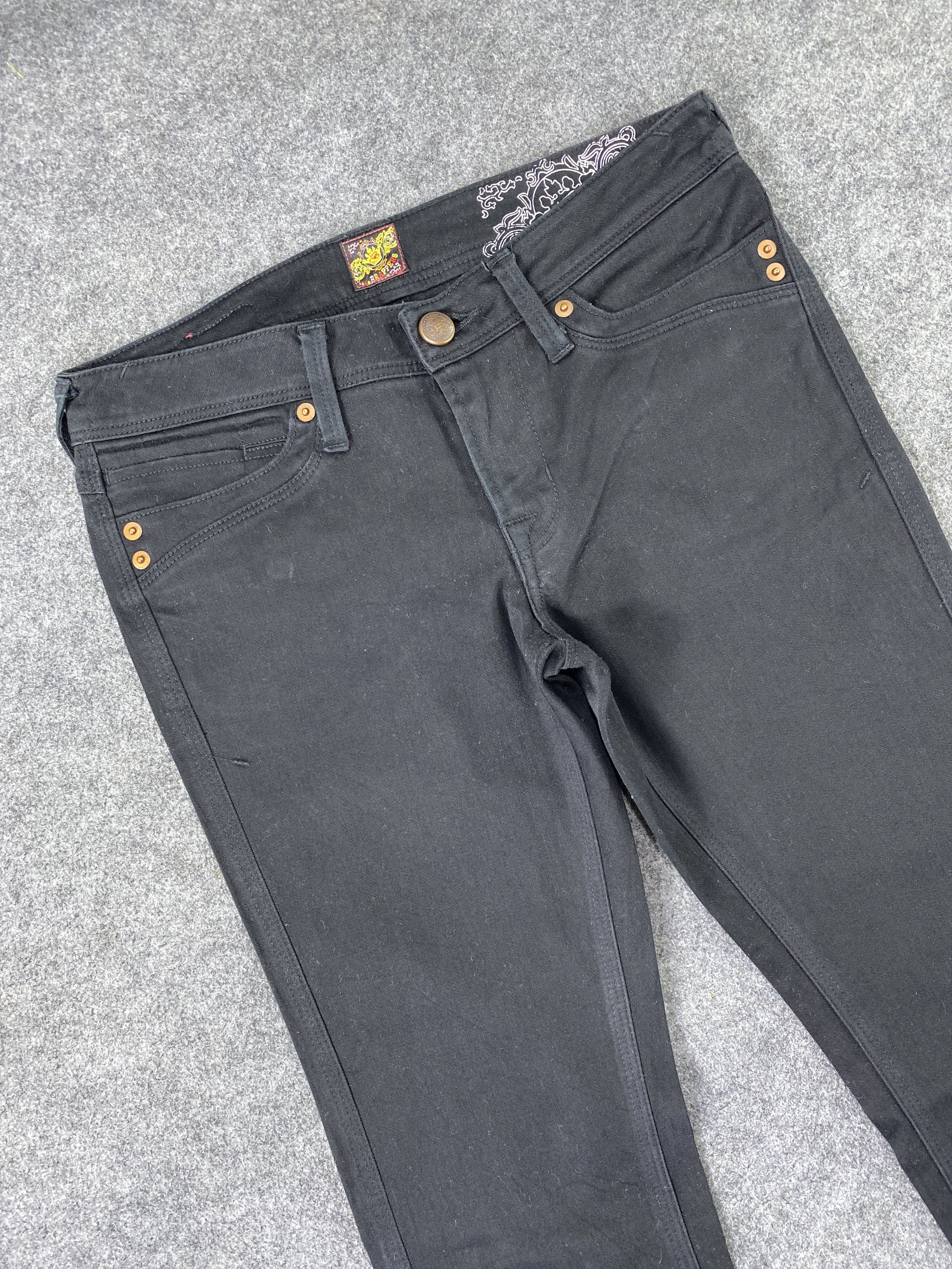 Japanese Brand Japanese Brand Brappers Bootcut Black Jeans - J1099 Size 29" - 5 Thumbnail