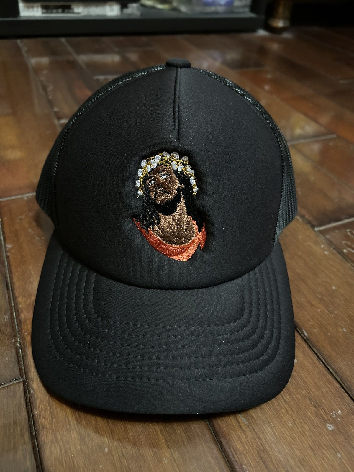 DENIM TEARS Denim Tears Crown Made Of Cotton Trucker Hat Size ONE SIZE - 3 Thumbnail