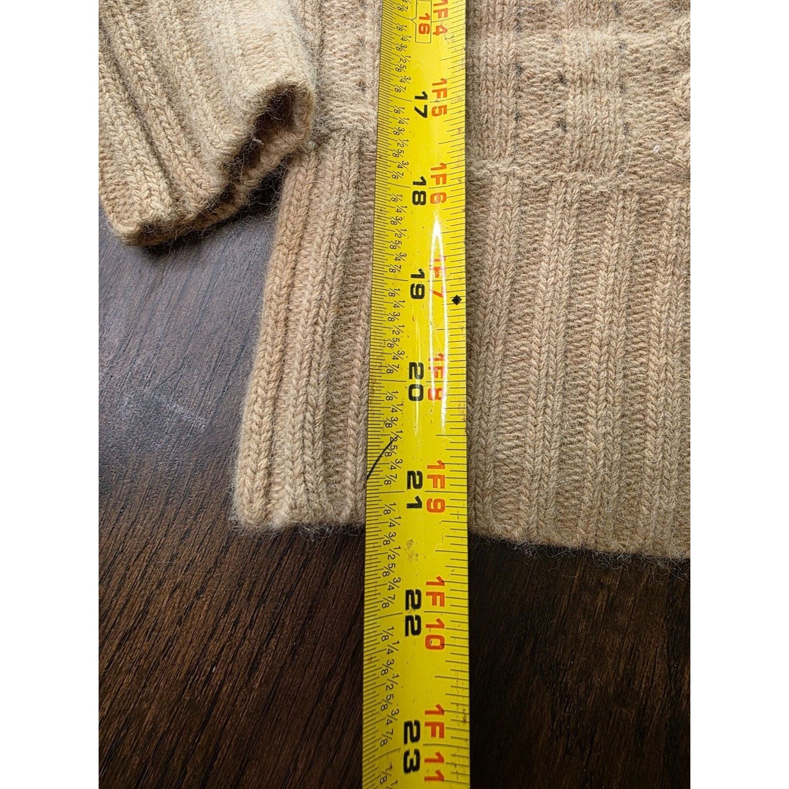 Banana Republic Banana Republic Beige Angora Rabbit Lamb wool Sweater Women Size S / US 4 / IT 40 - 9 Thumbnail