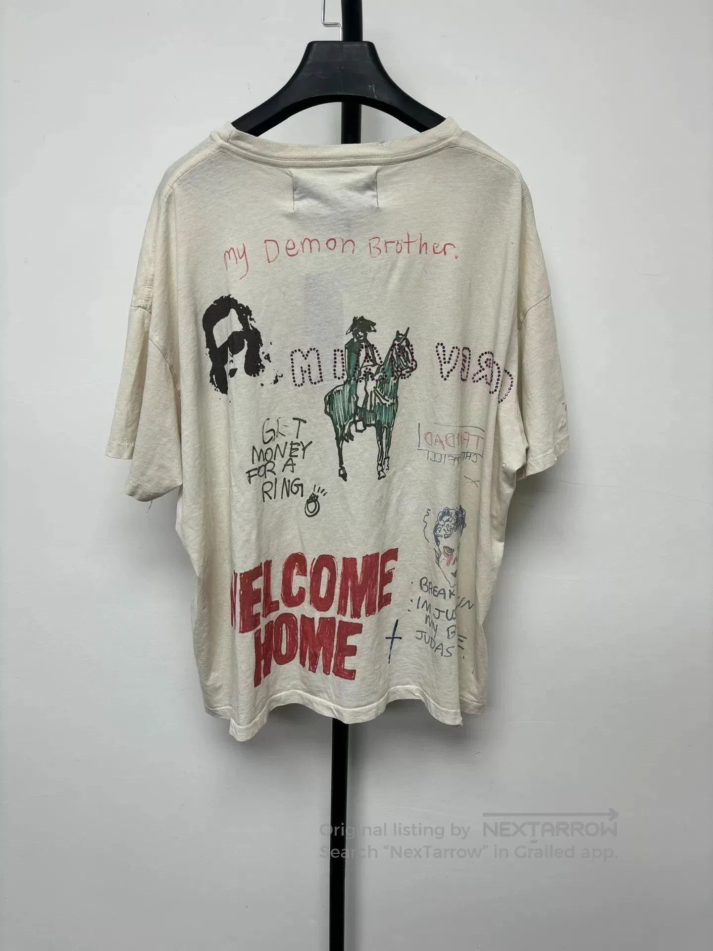 Paly Hollywood paly hollywood graffiti graphic t. Size US XL / EU 56 / 4 - 2 Thumbnail