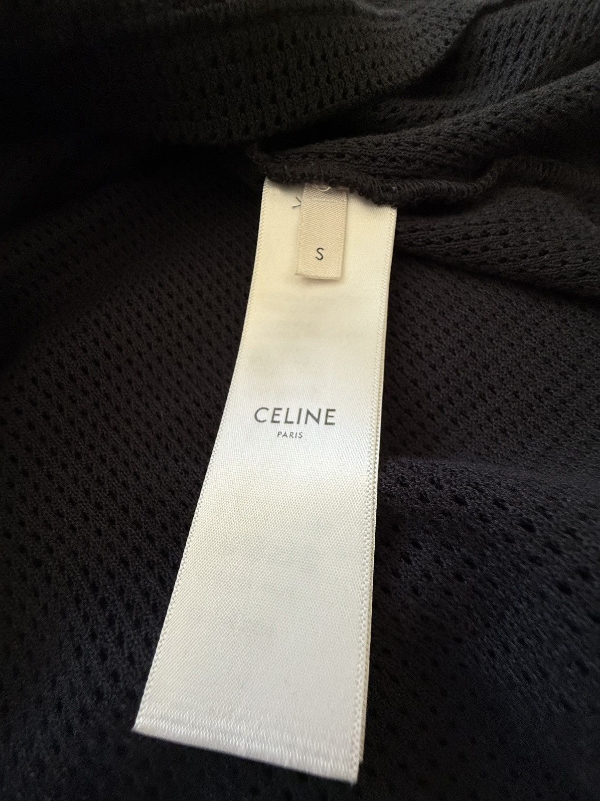 Celine $1.74k SS23 Celine 16 black gold sequin logo jersey t shirt Size US S / EU 44-46 / 1 - 19 Thumbnail