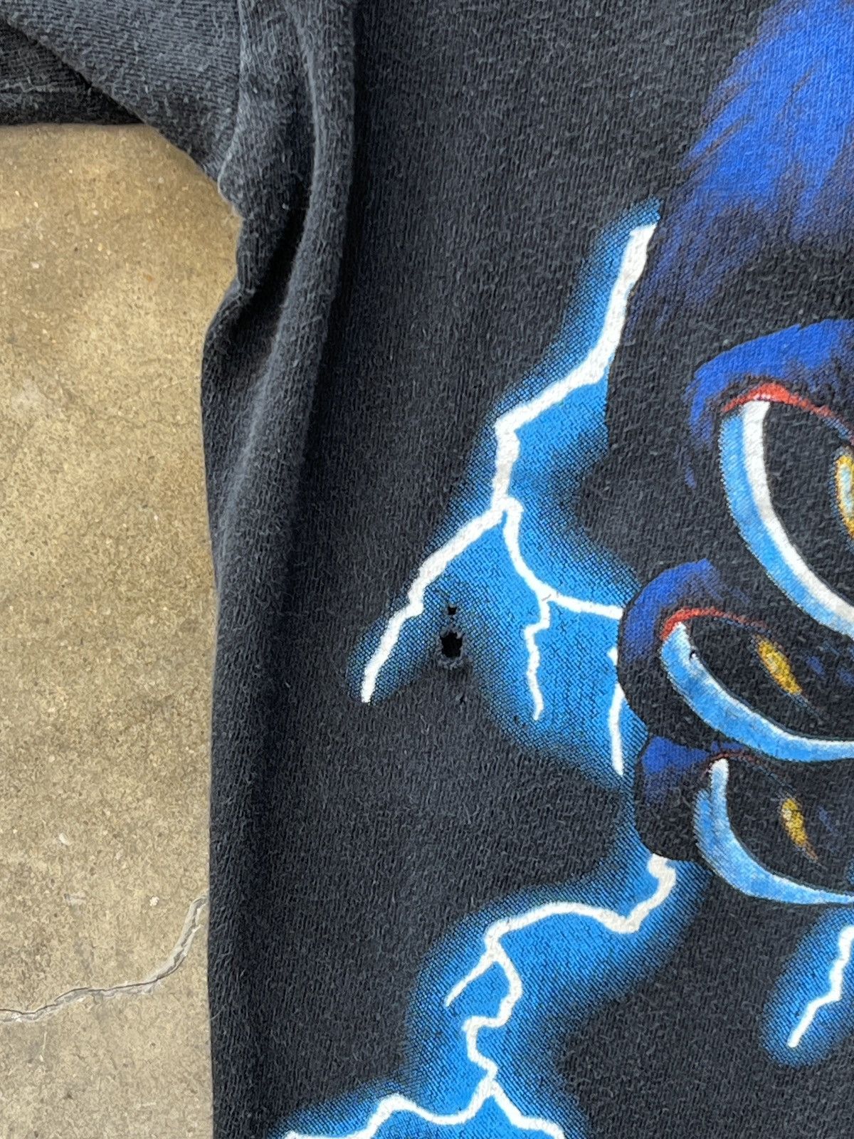 Harley Davidson Vintage 90s USA American Thunder Panther Lightning Tee XL Size US XL / EU 56 / 4 - 8 Thumbnail