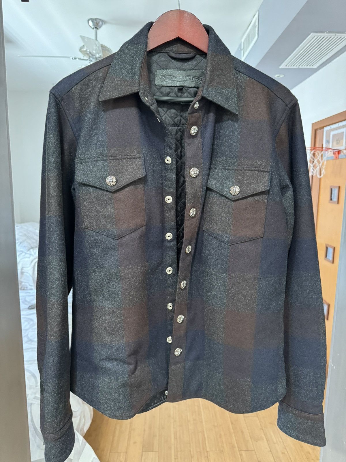 Chrome Hearts Vintage Chrome hearts workdog flannel with patches Size US M / EU 48-50 / 2 - 1 Thumbnail