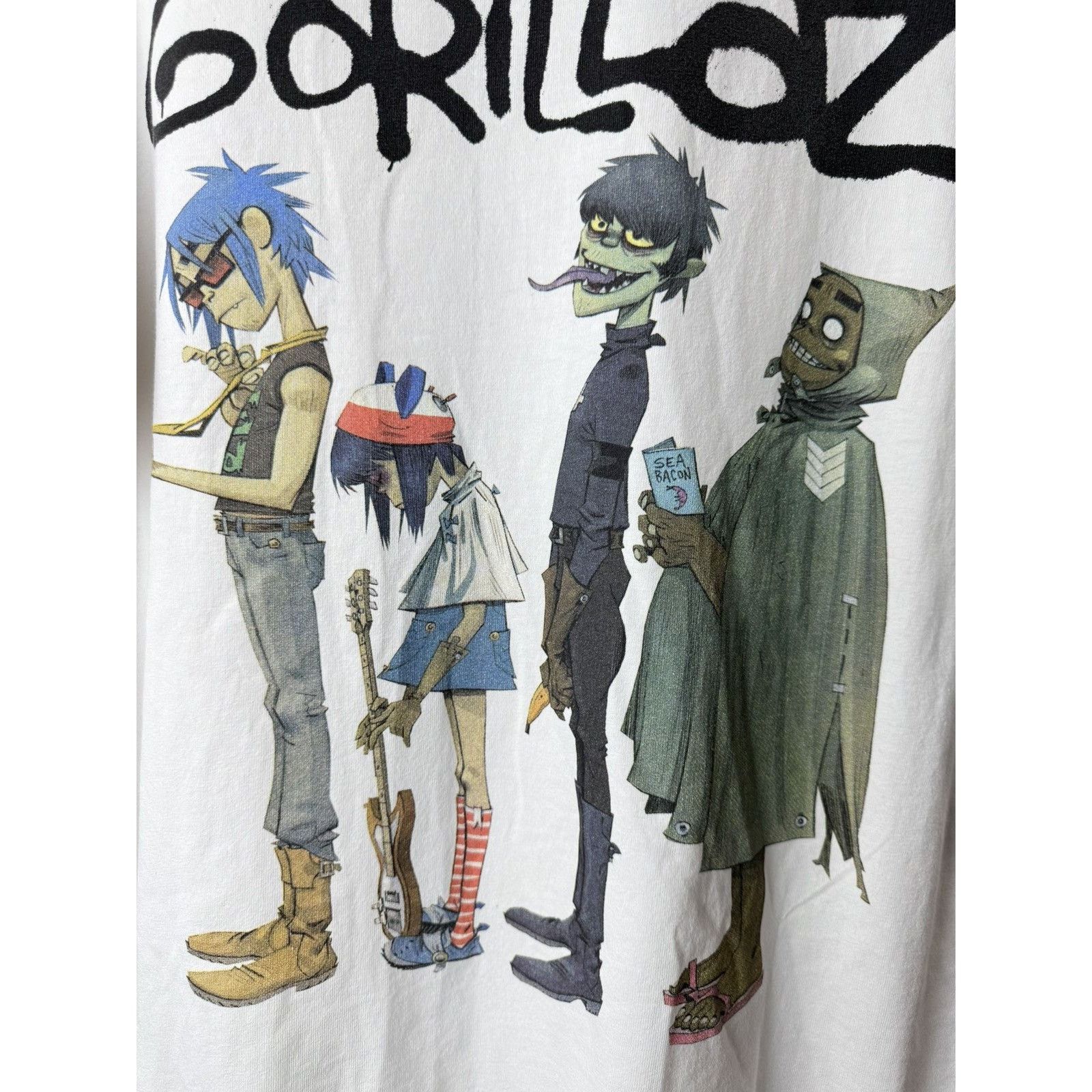 Band Tees Vintage Style Gorillaz Punk Band Rock T Shirt Size US S / EU 44-46 / 1 - 3 Thumbnail