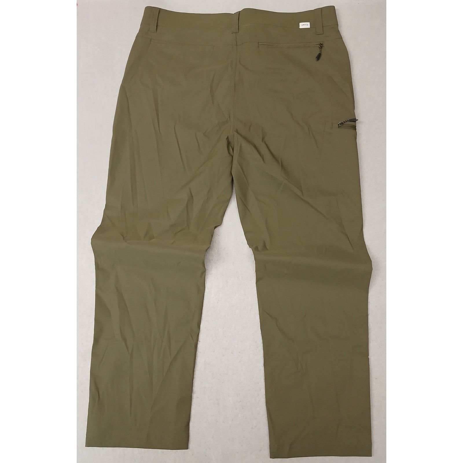 Orvis Orvis (36x30) Men's Olive Green Dri-Fit Straight Tech Pants Size US 36 / EU 52 - 7 Thumbnail