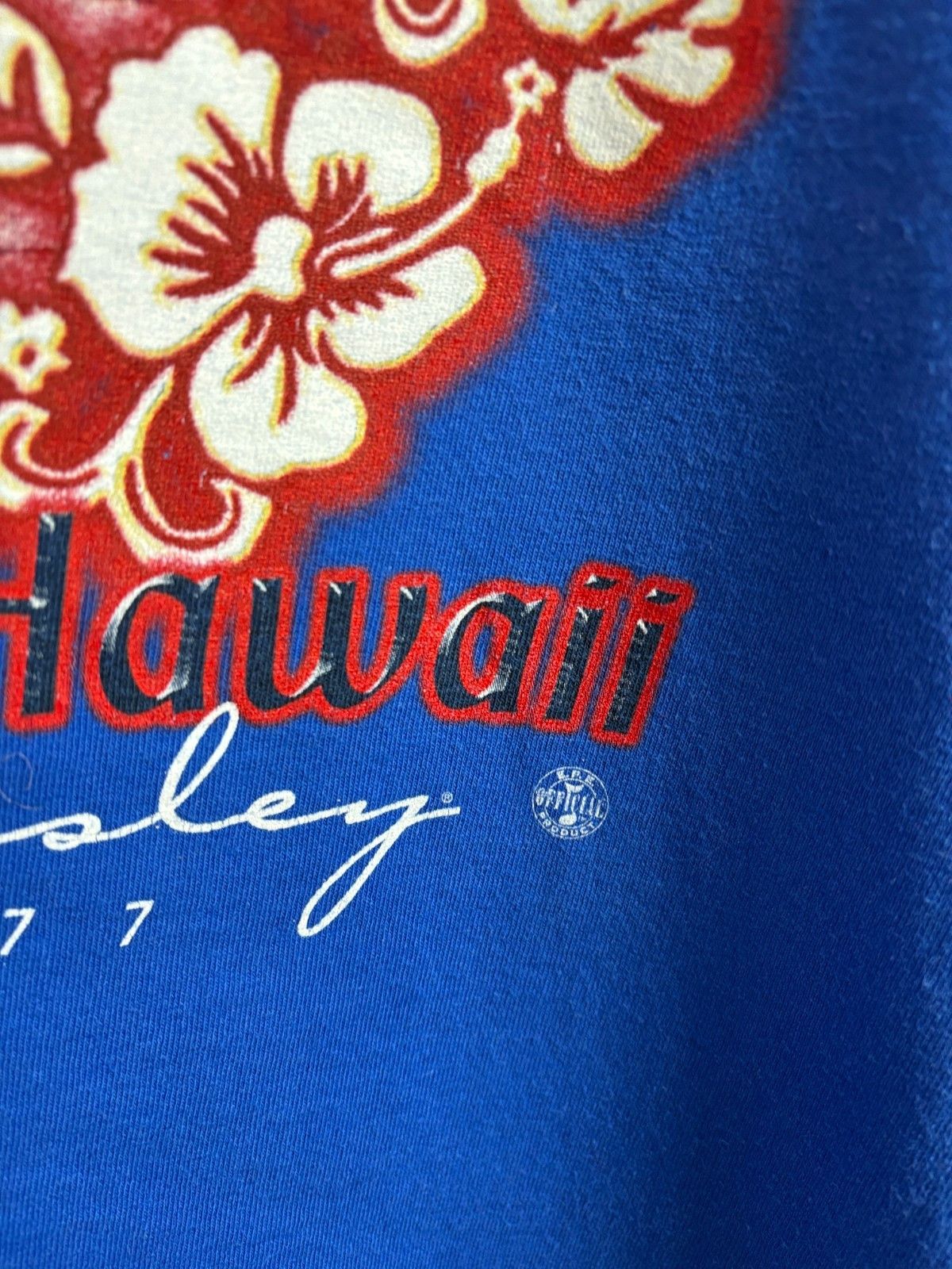 Vintage Vintage Elvis Presley Aloha from Hawaii Ringer T-shirt 00's Size US L / EU 52-54 / 3 - 10 Thumbnail