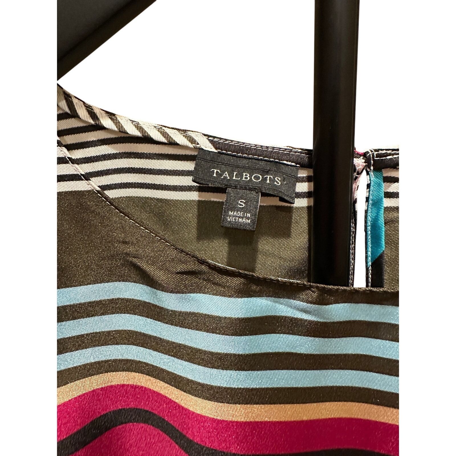 Talbots Talbots Striped Sleeveless Blouse Multicolor Size Small Size S / US 4 / IT 40 - 4 Thumbnail
