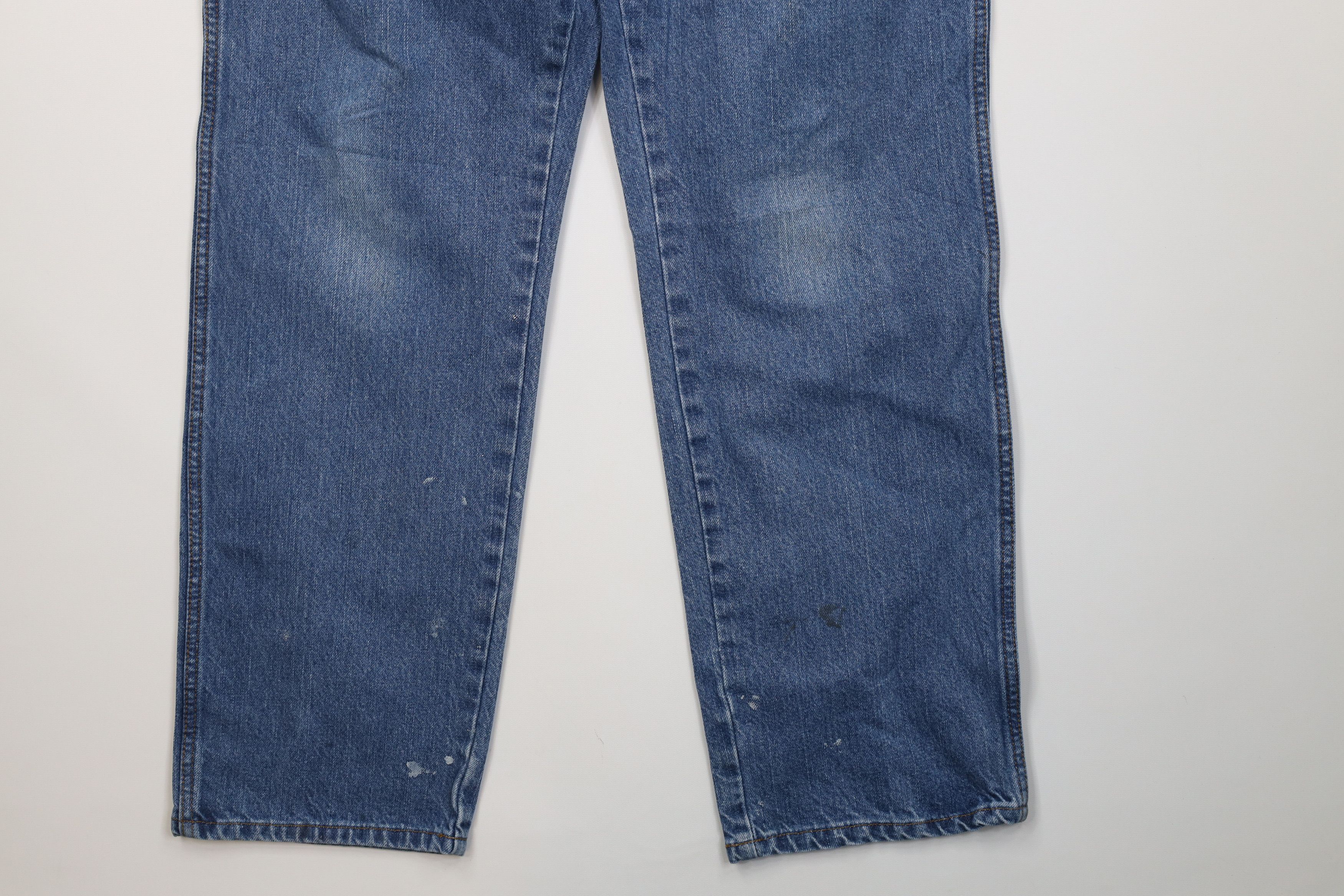 Dickies Vintage Y2K Dickies Relaxed Fit Wide Leg Denim Jeans Blue Size US 34 / EU 50 - 5 Thumbnail